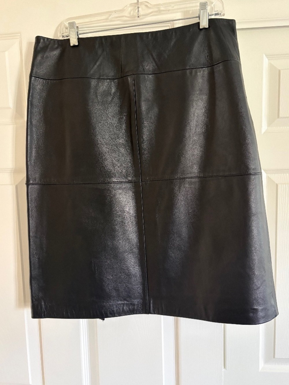 Jaclyn Smith Leather Skirt
